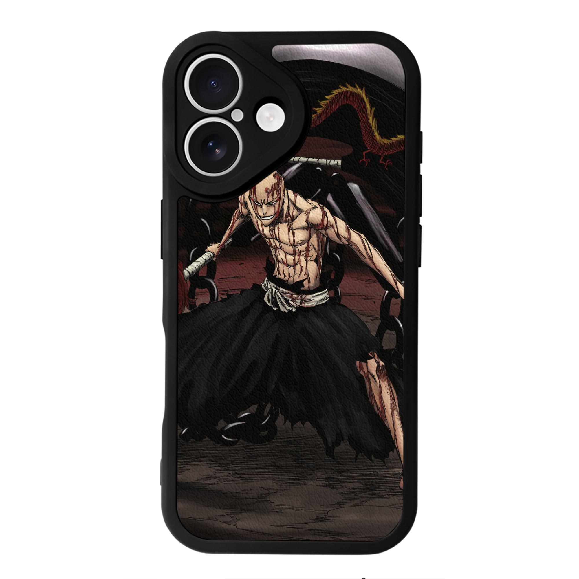 （画像用） ブリーチ BLEACH 【iPhone 16シリーズ対応】シリコンスマホケース（レザー調） 材質：シリコン